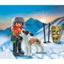 Playmobil - Figurina drumet cu animalut de colectie caine Saint Bernard Playmobil - 4